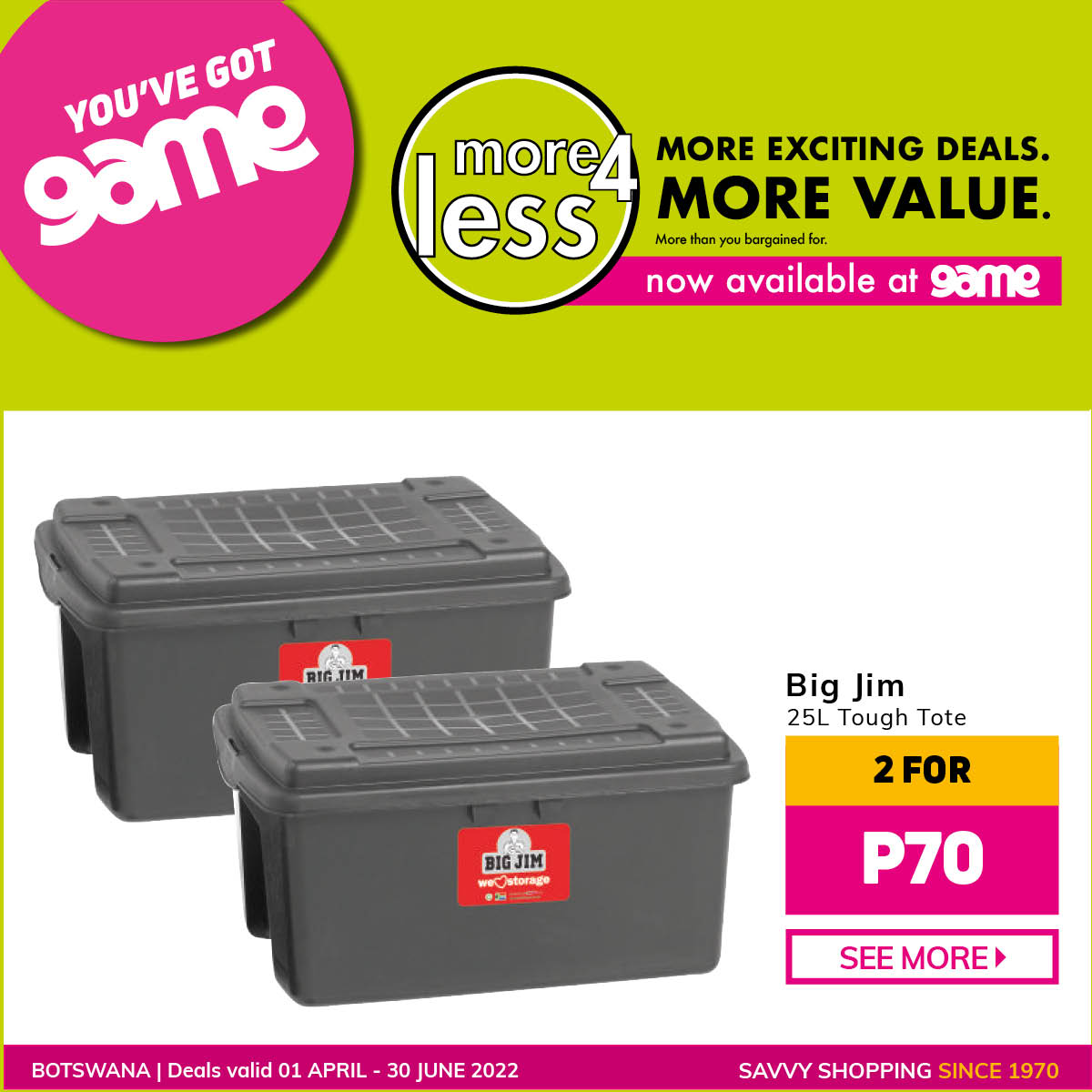 Game Botswana | About Game & Promises