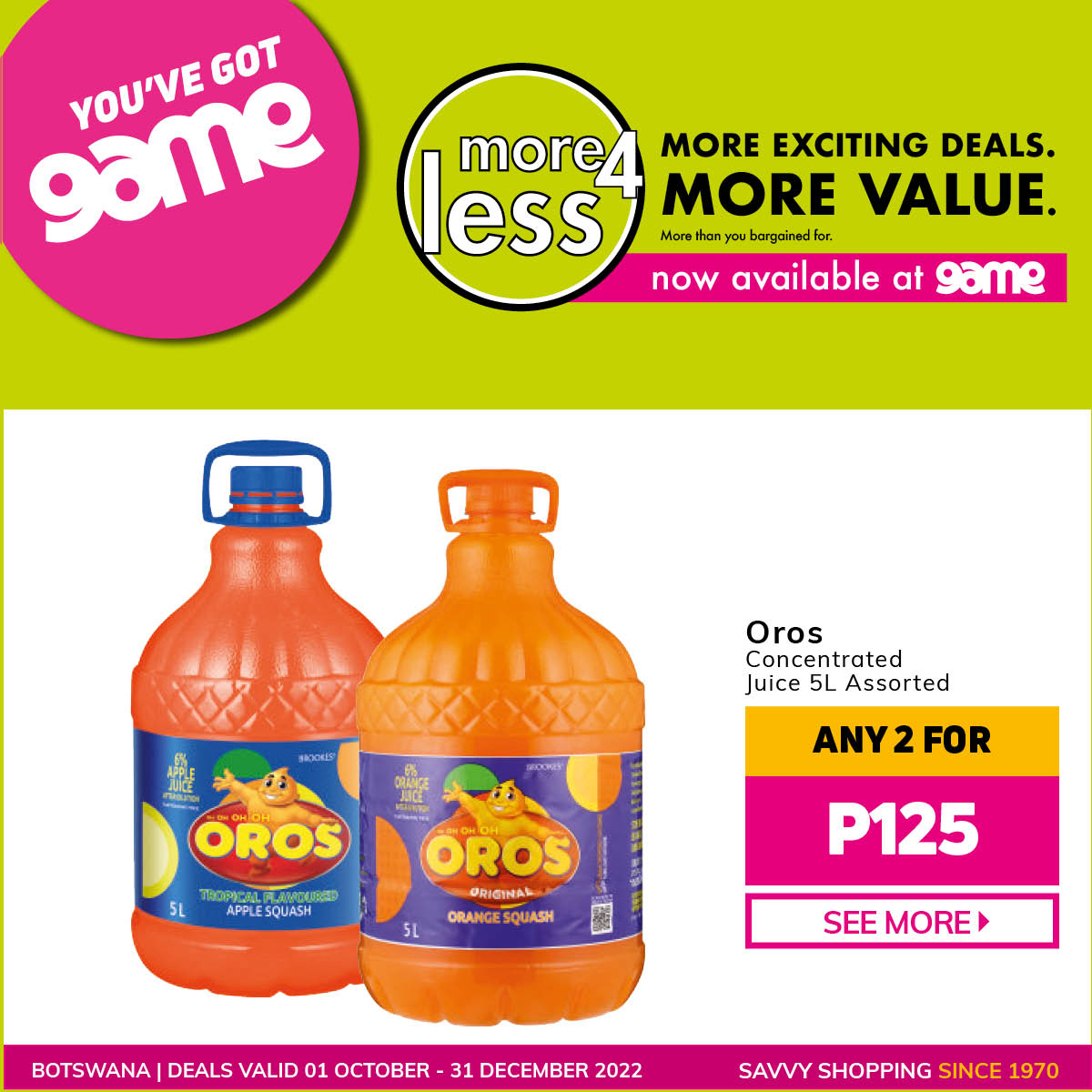 Game Botswana | About Game & Promises